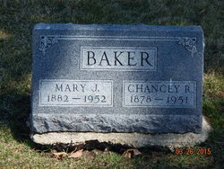 Mary Jane <I>Guthrie</I> Baker 