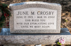 June M <I>Keiser</I> Crosby 