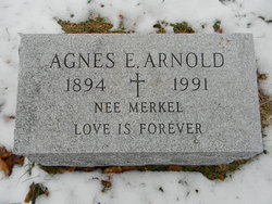 Agnes Elizabeth <I>Merkel</I> Arnold 