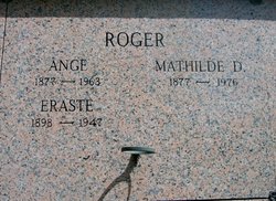 Mathilde <I>Dugas</I> Roger 