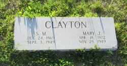 Mary Jane <I>Harris</I> Clayton 
