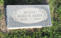 Mary A. <I>Johnson</I> Albin 