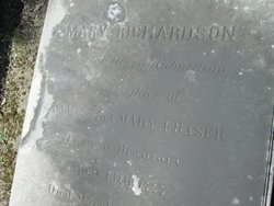 Mary <I>Fraser</I> Richardson 