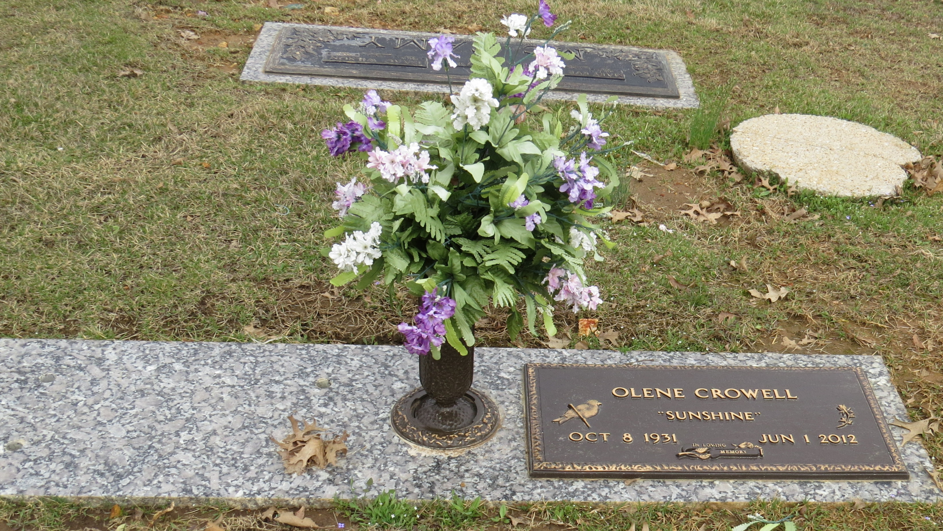 Fredia Olene Castleberry Crowell (1931-2012)