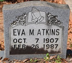 Eva Belle <I>Moorer</I> Atkins 
