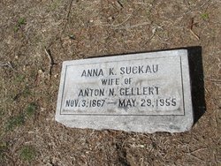 Anna K. <I>Suckau</I> Gellert 