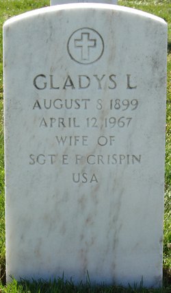 Gladys Louella <I>Watson</I> Crispin 