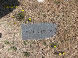 Martha Jane <I>Taylor</I> Bolton 