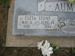Cleta S <I>Stone</I> Auman 