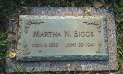 Martha <I>Northcott</I> Biggs 