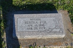 Bertha <I>Brewer</I> Fox 