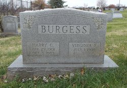 Virginia Frances <I>Shanks</I> Burgess 