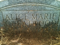 Alice Marie Cheatwood 