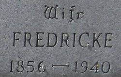 Fredericke W <I>Zuehlke</I> Behling 