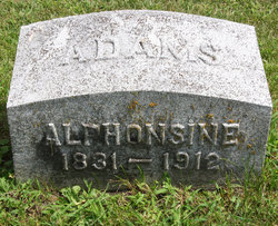 Alphonsine Jane <I>Perry</I> Adams 