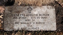 Jeanette Adeline <I>King</I> Burow 