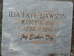 Ida Constance <I>Faye</I> Dawson 