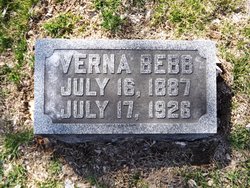 Verna <I>Wade</I> Bebb 