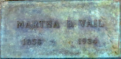 Martha Bell <I>Brown</I> Vail 