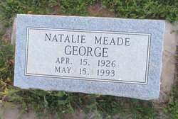 Natalie Meade <I>Haden</I> George 