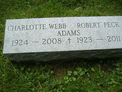 Charlotte <I>Webb</I> Adams 