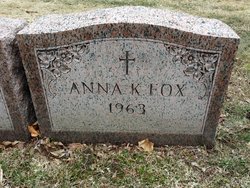 Anna Ida <I>Kuebel</I> Fox 