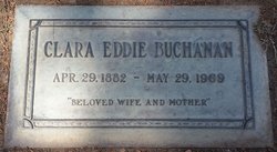 Clara Eddie <I>Needham</I> Buchanan 