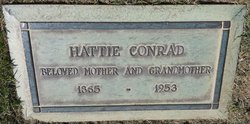 Harriet Emiline “Hattie” <I>Watson</I> Conrad 