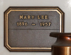 Mary <I>Lombardi</I> Lee 