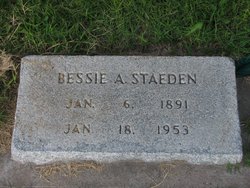 Bessie <I>Augur</I> Staeden 