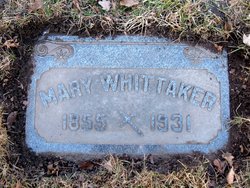 Mary Lena <I>Churotte</I> Whittaker 