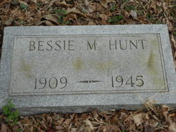 Bessie Gladys <I>Marshall</I> Hunt 