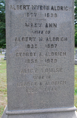 Alice Louise <I>Foster</I> Aldrich 