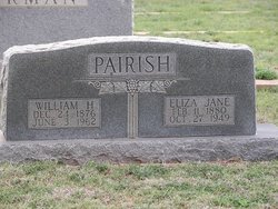 Eliza Jane <I>Smith</I> Pairish 