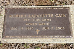 Robert Lafayette Cain 