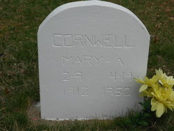 Mary Ann <I>Pack</I> Cornwell 