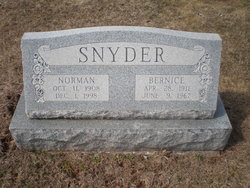 Norman John Snyder 