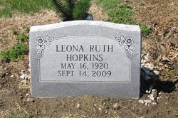 Leona Ruth <I>Cecil</I> Hopkins 
