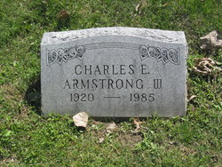 Charles Edward Armstrong III