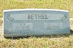 Cora Ethel <I>Burrell</I> Bethel 