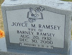 Joyce Marie <I>Bilbrey</I> Ramsey 