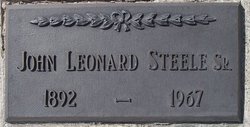 John LEONARD Steele Sr.