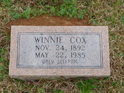 Winnie Bell Cox 