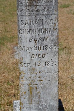 Sarah Catherine “Kitty” <I>Cunningham</I> Cunningham 