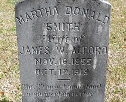 Martha Donald <I>Smith</I> Alford 