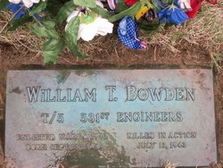 William T Bowden 