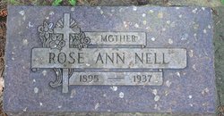 Rose Ann <I>Hamlin</I> Nell 