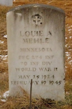 PFC Louie Anton Mehle 