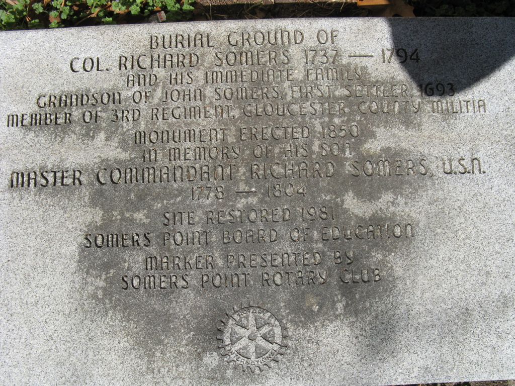 Colonel Richard Somers Family Cemetery