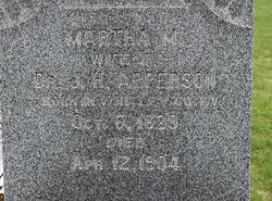 Martha M. <I>Jones</I> Apperson 
